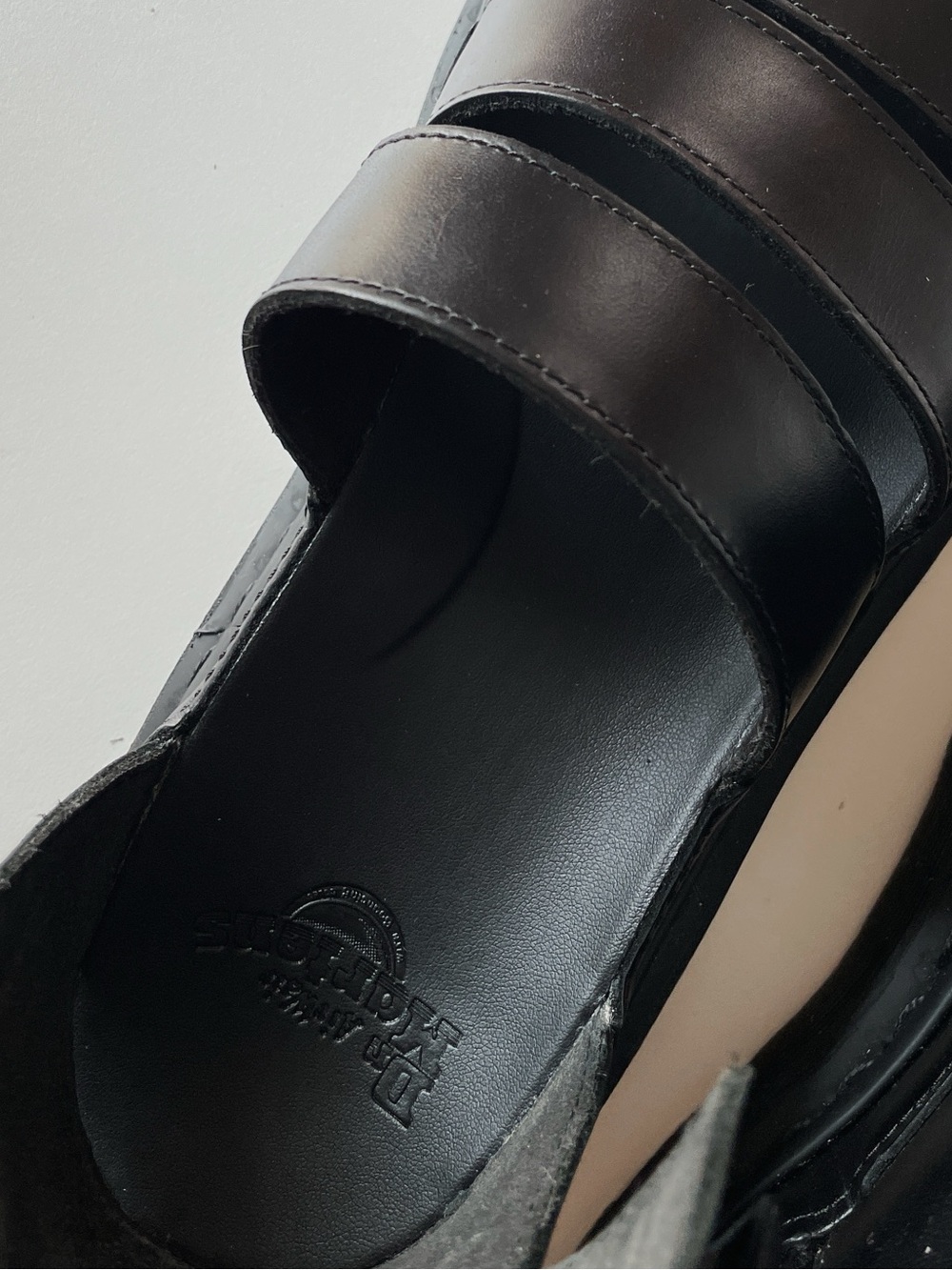 Dr.Martens Women’s Clarissa II Leather Sandals Goth Size 8 Women's EUC Like New - Picture 7 of 9